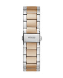 Guess Sunray Multifunction Crystals Silver Dial Two Tone Steel Strap Watch For Women - GW0616L3 Buy Now By Guess