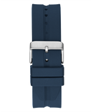 Guess Leo Chronograph Navy Blue Dial Blue Silicone Strap Watch For Men - GW0637G1 Buy Now By Guess