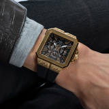 Guess Leo Multifunction Black Dial Black Silicone Strap Watch For Men - GW0637G2 Buy Now By Guess