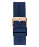 Guess Leo Chronograph Blue Dial Blue Silicone Strap Watch For Men - GW0637G3 Buy Now By Guess