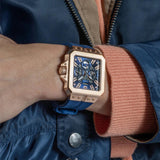 Guess Leo Chronograph Blue Dial Blue Silicone Strap Watch For Men - GW0637G3 Buy Now By Guess