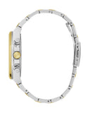 Guess Equity Analog Blue Dial Two Tone Steel Strap Watch For Men - GW0703G3 Buy Now By Guess