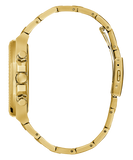 Guess Equity Multifunction Black Dial Gold Steel Strap Watch For Men - GW0703G5 Buy Now By Guess