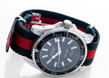 Gucci Dive Black Dial Two Tone NATO Strap Watch For Men - YA136206 Buy Now By Gucci