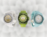 Gucci Dive Automatic Green Dial Green Rubber Strap Unisex Watch - YA136344 Buy Now By Gucci