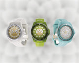 Gucci Dive Automatic White Dial White Rubber Strap Unisex Watch - YA136342 Buy Now By Gucci