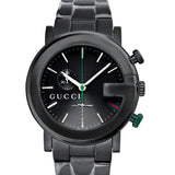 Gucci G Chrono Black Dial Black Steel Strap Watch For Men - YA101331 Buy Now By Gucci