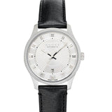 Gucci G Timeless Eryx Silver Dial Black Leather Strap Watch For Men - YA126338 Buy Now By Gucci