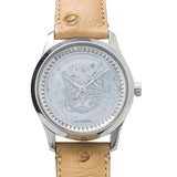 Gucci G Timeless Automatic Mother of Pearl Dial Brown Leather Strap Watch For Women - YA1264112 Buy Now By Gucci