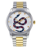 Gucci G Timeless Quartz Silver Dial Silver Steel Strap Watch For Women - YA1264075 Buy Now By Gucci