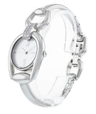 Gucci Horsebit Collection Diamonds Mother of Pearl White Dial Silver Steel Strap Watch For Women - YA139504 Buy Now By Gucci