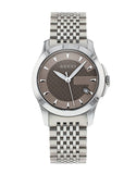 Gucci G Timeless Brown Dial Silver Steel Strap Watch For Women - YA126503 Buy Now By Gucci