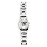 Gucci G Timeless Quartz Silver Dial Silver Steel Strap Watch For Women - YA126595 Buy Now By Gucci