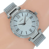 Guess Soho Silver DIal Stainless Steel Mesh Bracelet Watch For Women - W0638L1 Buy Now By Guess