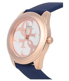 Guess G Twist White Dial Blue Silicone Strap Watch For Women - W0911L6 Buy Now By Guess