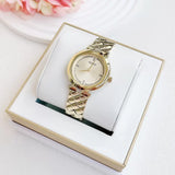Guess Rumour Quartz Gold Dial Gold Steel Strap Watch For Women - GW0613L2 Buy Now By Guess