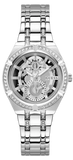Guess Allara Quartz Silver Dial Silver Steel Strap Watch For Women - GW0604L1 Buy Now By Guess