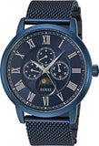 Guess Delancey Analog Blue Dial Blue Mesh Bracelet Watch for Men - W0871G3 Buy Now By Guess