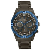 Guess Sport Analog Grey Dial Grey Steel Strap Watch for Men - W0377G5 Buy Now By Guess