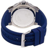 Guess Force White Dial Blue Rubber Strap Watch For Men - W0674G4 Buy Now By Guess