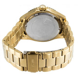 Guess BFF Multifunction Black Dial Gold Steel Strap Watch for Women - W0231L3 Buy Now By Guess