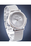 Guess Quartz Silver Dial Willow Stainless Steel Mesh Bracelet Watch For Women - W0836L2 Buy Now By Guess