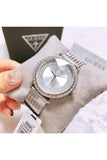 Guess Quartz Silver Dial Willow Stainless Steel Mesh Bracelet Watch For Women - W0836L2 Buy Now By Guess