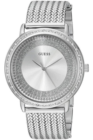 Guess Quartz Silver Dial Willow Stainless Steel Mesh Bracelet Watch For Women - W0836L2 Buy Now By Guess