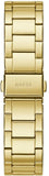 Guess Sugarrush Quartz Multicolor Dial Gold Steel Strap Watch For Women - GW0258L1 Buy Now By Guess