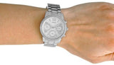 Guess Mini Sunrise Chronograph Quartz Silver Dial Silver Steel Strap Watch For Women - W0623L1 Buy Now By Guess