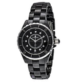 Chanel J12 Quartz Diamonds Black Dial Black Steel Strap Watch for Women - J12 H1625 Buy Now By Chanel