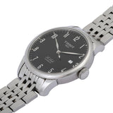 Tissot T Classic Powermatic 80 Black Dial Silver Steel Strap Watch For Men - T41.1.483.52 Buy Now By Tissot