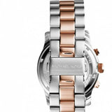 Michael Kors Runway Chronograph Blue Dial Two Tone Steel Strap Watch For Women - MK6166 Buy Now By Michael Kors