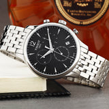 Tissot T Classic Tradition Chronograph Black Dial Silver Steel Strap Watch For Men - T063.617.11.057.00 Buy Now By Tissot