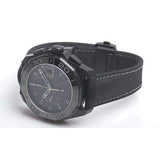 Tag Heuer Aquaracer Automatic Chronograph Special Edition Titanium Grey Dial Black Leather Strap Watch for Men - CAY218B.FC6370 Buy Now By Tag Heuer