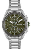 Hugo Boss Volane Grey Dial Silver Steel Strap Watch for Men - 1513951 Buy Now By Hugo Boss