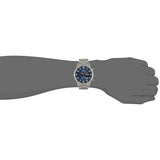 Hugo Boss Aeroliner Blue Dial Silver Steel Strap Watch for Men - 1513183 Buy Now By Hugo Boss