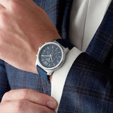 Hugo Boss Professional Chronograph Blue Dial Blue Silicone Strap Watch for Men - 1513526 Buy Now By Hugo Boss