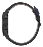 Hugo Boss Pioneer Quartz Blue Dial Blue Leather Strap Watch For Men - 1513711 Buy Now By Hugo Boss