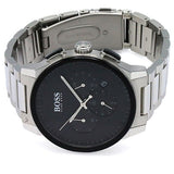 Hugo Boss Peak Black Dial Silver Steel Strap Watch for Men - 1513762 Buy Now By Hugo Boss