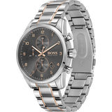 Hugo Boss Skymaster Grey Dial Two Tone Steel Strap Watch for Men - 1513789 Buy Now By Hugo Boss