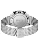 Hugo Boss Pilot Edition Black Dial Silver Mesh Bracelet Watch for Men - 1513886 Buy Now By Hugo Boss