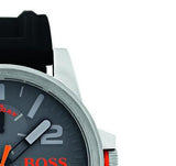 Hugo Boss Detroit Sport Analog Grey Dial Grey Rubber Strap Watch For Men - 1550007 Buy Now By Hugo Boss