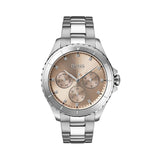 Hugo Boss Premiere Rose Gold Dial Silver Steel Strap Watch for Women - 1502444 Buy Now By Hugo Boss