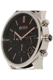 Hugo Boss Time One Black Dial Brown Leather Strap Watch for Men - 1513448 Buy Now By Hugo Boss