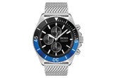 Hugo Boss Ocean Edition Black Dial Silver Mesh Strap Watch for Men - 1513742 Buy Now By Hugo Boss