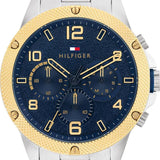 Tommy Hilfiger Blaze Chronograph Blue Dial Silver Steel Strap Watch for Men - 1792031 Buy Now By Tommy Hilfiger