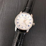 Mido Baroncelli III Automatic Silver Dial Black Leather Strap Watch For Women - M7600.4.21.4 Buy Now By Mido