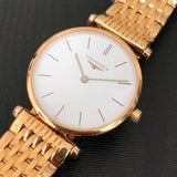 Longines La Grande Classique White Dial Rose Gold Mesh Bracelet Watch for Women - L4.209.1.92.8 Buy Now By Longines