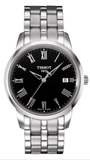 Tissot T Classic Dream Black Dial Silver Steel Strap Watch for Men - T033.410.11.053.01 Buy Now By Tissot